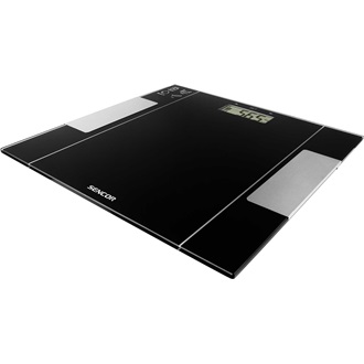 SENCOR SBS 5050BK Személyi fitnesz mérleg, max.150kg, Fekete