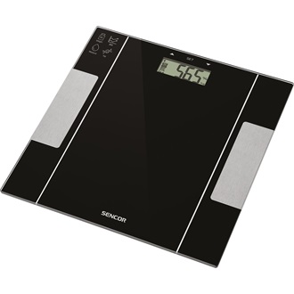 SENCOR SBS 5050BK Személyi fitnesz mérleg, max.150kg, Fekete