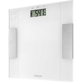 SENCOR SBS 5051WH Személyi fitnesz mérleg, max.150kg, Fehér