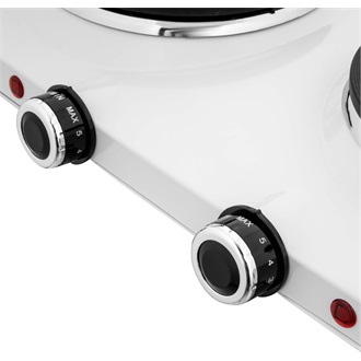 SENCOR SCP 2253WH-EUE4 Elektromos dupla főzőlap, 18cm/15cm, 2500W, Fehér