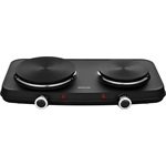 SENCOR SCP 2254BK-EUE4 Elektromos dupla főzőlap, 18cm/15cm, 2500W, Fekete