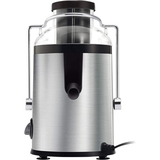 SENCOR SJE 741SS Gyümölcscentrifuga, 2 sebességfokozat, 1.2L, 400W, Fekete/Inox