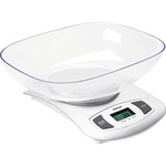 SENCOR SKS 4001WH Tálas konyhai mérleg 5kg-ig, Fehér