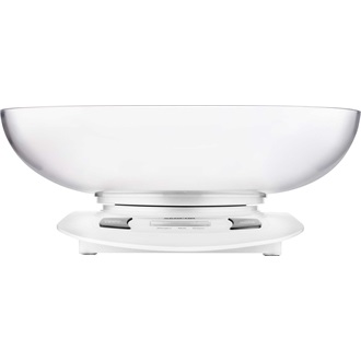SENCOR SKS 4001WH Tálas konyhai mérleg 5kg-ig, Fehér