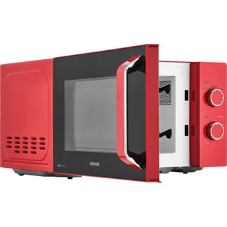 SENCOR SMW 1920RD Mikrohullámú sütő, 5 fokozta, 20L, 700W, Piros