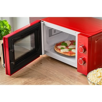 SENCOR SMW 1920RD Mikrohullámú sütő, 5 fokozta, 20L, 700W, Piros