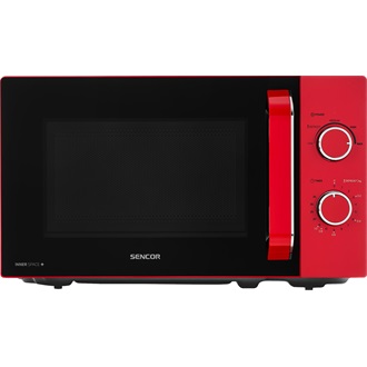 SENCOR SMW 1920RD Mikrohullámú sütő, 5 fokozta, 20L, 700W, Piros