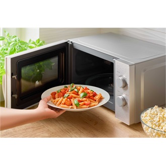SENCOR SMW 2120SS Mikrohullámú sütő, 5 fokozat, 20L, 700W, Ezüst
