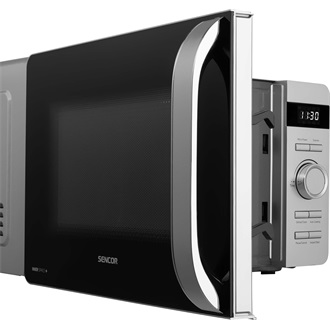 SENCOR SMW 5217SL Mikrohullámú sütő, 8 program, 17L, 800W, Szürke