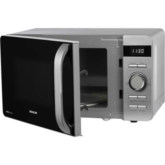 SENCOR SMW 5217SL Mikrohullámú sütő, 8 program, 17L, 800W, Szürke