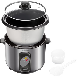 SENCOR SRM 1000SS Rizsfőző, 1L/800g, 400W, Inox