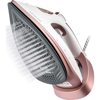 SENCOR SSI 3520RS Gőzölős vasaló, víztartály: 280ml, 3100W, Fehér/Rosegold