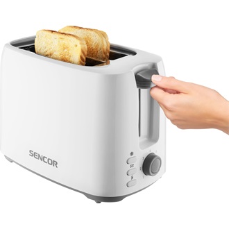 SENCOR STS 2606WH Kenyérpirító, 2 szeletes, 750W, Fehér