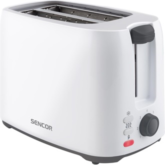 SENCOR STS 2606WH Kenyérpirító, 2 szeletes, 750W, Fehér