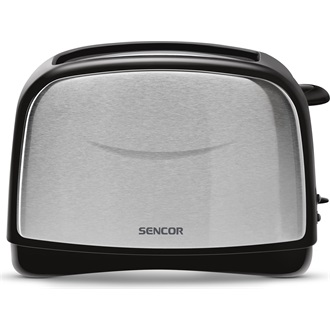 SENCOR STS 2651 Kenyérpirító, 2 szeletes, 7 intenzítás, 850W, Fekete/Inox