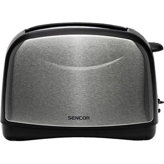 SENCOR STS 2651 Kenyérpirító, 2 szeletes, 7 intenzítás, 850W, Fekete/Inox