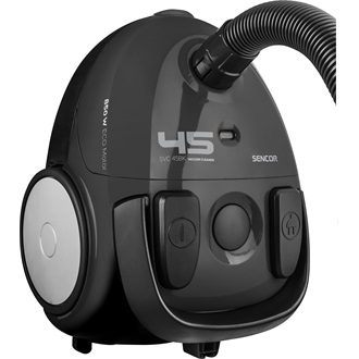 SENCOR SVC 45BK-EUE3 Porzsákos porszívó, portartály:1,5L, 850W, Fekete