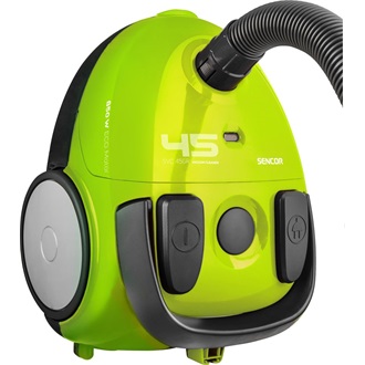 SENCOR SVC 45GR-EUE3 Porzsákos porszívó, portartály:1,5L, 850W, Zöld