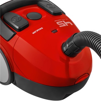 SENCOR SVC 45RD-EUE3 Porzsákos porszívó, portartály:1,5L, 850W, Piros