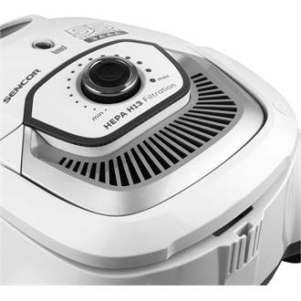 SENCOR SVC 5500WH 3AAA Porzsákos porszívó, portartály:2L, 700W, Fehér