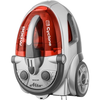 SENCOR SVC 730RD-EUE2 Porzsák nélküli porszívó, portartály: 1,5L, 800W, Piros