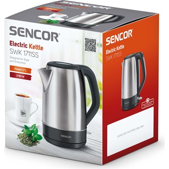 SENCOR SWK 1711SS Vízforraló 1,7L, 2150W, Inox