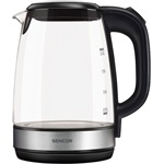 SENCOR SWK 2080BK Üveg Vízforraló, 2L, 2200W, Fekete