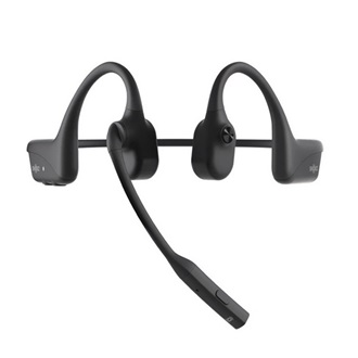 SHOKZ OPENCOMM2 UC bluetooth fülhallgató SZTEREO csontrezgés, IP55 + USB adapter, FEKETE