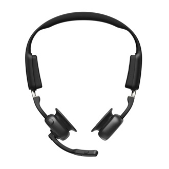 SHOKZ OPENMEET bluetooth fejhallgató SZTEREO csontrezgés, adapter nélkül, FEKETE