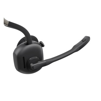 SHOKZ OPENMEET bluetooth fejhallgató SZTEREO csontrezgés, adapter nélkül, FEKETE