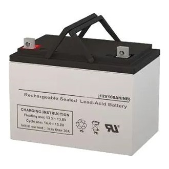 SLA DC12-100 100000mAh ólom-sav (VRLA) akkumulátor 1db szürke