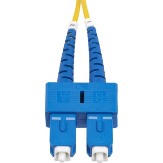 StarTech SC Duplex -> SC Duplex M/M adatkábel 2m sárga OS2 Single Mode, 9/125µm, 40G/100G