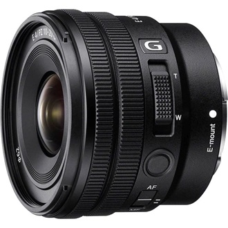 Sony 10-20mm f/4 E PZ G objektív