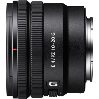 Sony 10-20mm f/4 E PZ G objektív