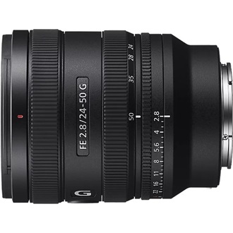 Sony 24-50mm f/2.8 FE G objektív