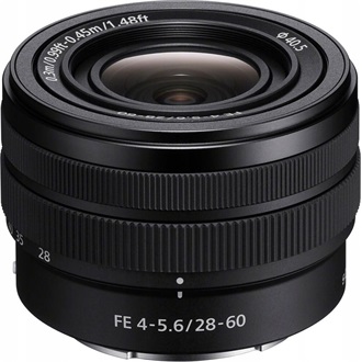 Sony 28-60mm f/4-5.6 FE objektív