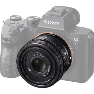 Sony 50mm f/2.5 FE G objektív
