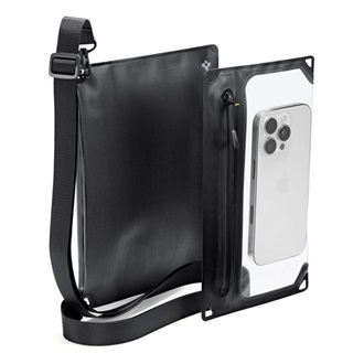 SPIGEN A640 vízhatlan/vízálló tok, AQUA univerzális, 6.9" méret, FEKETE