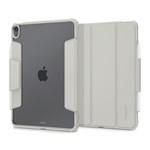 SPIGEN AIR SKIN PRO tok álló, ECO bőr hatású (aktív FLIP, oldalra nyíló, TRIFOLD, asztali tartó, ceruza tartó) KRÉM