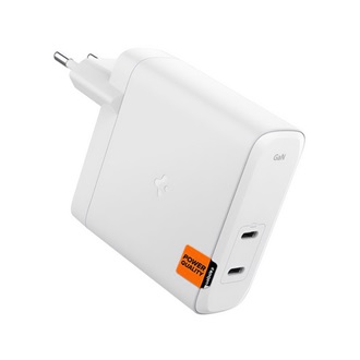 SPIGEN ARCSTATION PRO hálózati töltő 2 Type-C aljzat 140W, PD gyorstöltő 3.0, FEHÉR