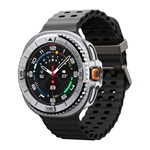 SPIGEN BEZEL TUNE PRO PILOT műanyag óra keret rozsdamentes acél lünetta, ütésállóság, EZÜST