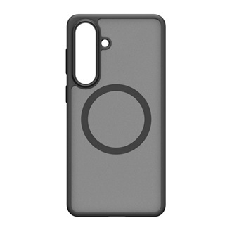 SPIGEN CAPELLA szilikon telefonvédő (ütésállóság, légpárnás keret, matt, MagSafe) FEKETE