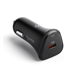 Spigen ESSENTIAL 30W univerzális autós töltő adapter fekete