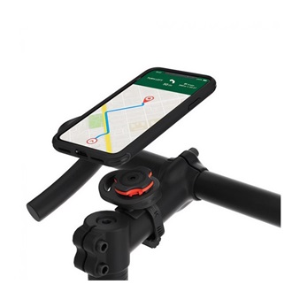 SPIGEN GEARLOCK MS100 kerékpáros telefontartó kormányra rögzíthető, GEARLOCK kompatibilis, FEKETE
