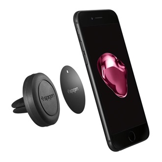 SPIGEN KUEL A200 autós tartó szellőzőre, 360°, FEKETE