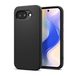 SPIGEN LIQUID AIR szilikon telefonvédő (ütésállóság, légpárnás sarok, rombusz) FEKETE