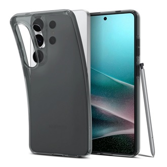 SPIGEN LIQUID CRYSTAL szilikon telefonvédő (ütésállóság, légpárnás sarok) SÖTÉTSZÜRKE