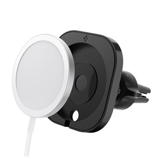 SPIGEN MAGFIT autós tartó szellőzőre, kábelt nem tartalmaz, FEKETE