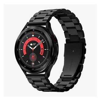 SPIGEN MODERN FIT pótszíj univerzális, 20mm fém, FEKETE