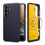 SPIGEN NANO POP szilikon telefonvédő (kameravédő, MagSafe) SÖTÉTKÉK